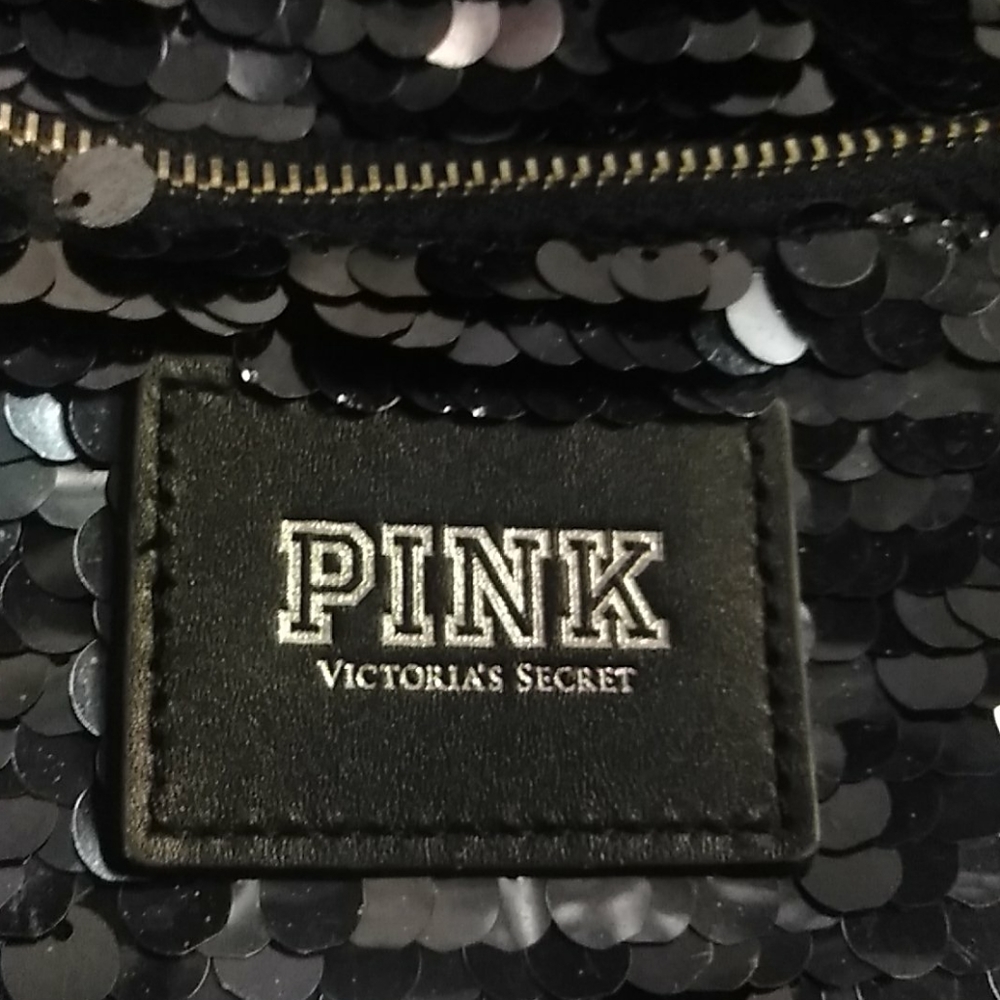 Pink Victoria's Secret sequin backpack - Picture 2 of 16